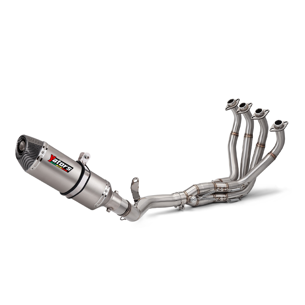 For Kawasaki Z900 2017-2025 Full Exhaust System Header Link Pipe Muffler Slip On