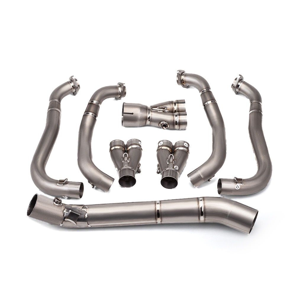 For Kawasaki Ninja ZX6R 2024 ZX636 Motorcycle Exhaust Full Link Titanium Pipe - Image 3