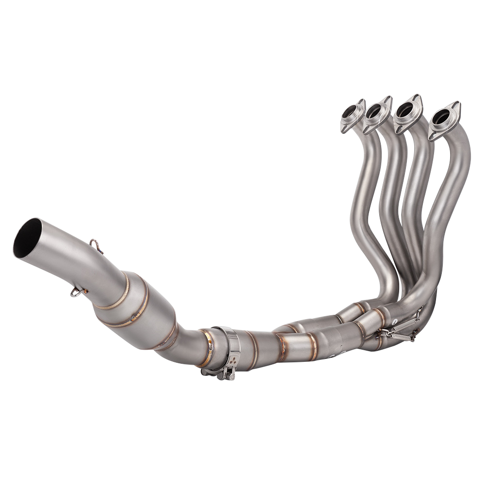 For Kawasaki Ninja ZX6R ZX636 2009-2024 Exhaust System 51mm Header Mid Pipe