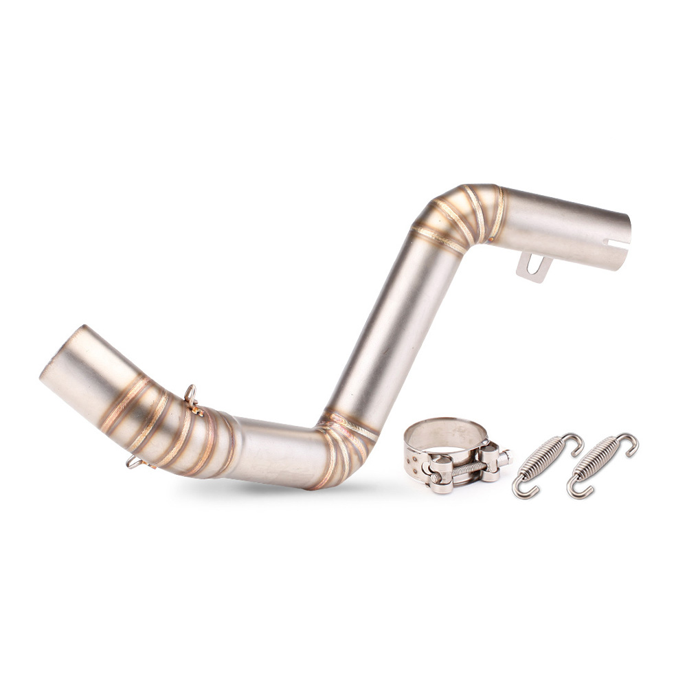 for DUKE 200 390 2012-2017 Full Exhaust System Front Link Pipe Mufflers Modified - Image 2