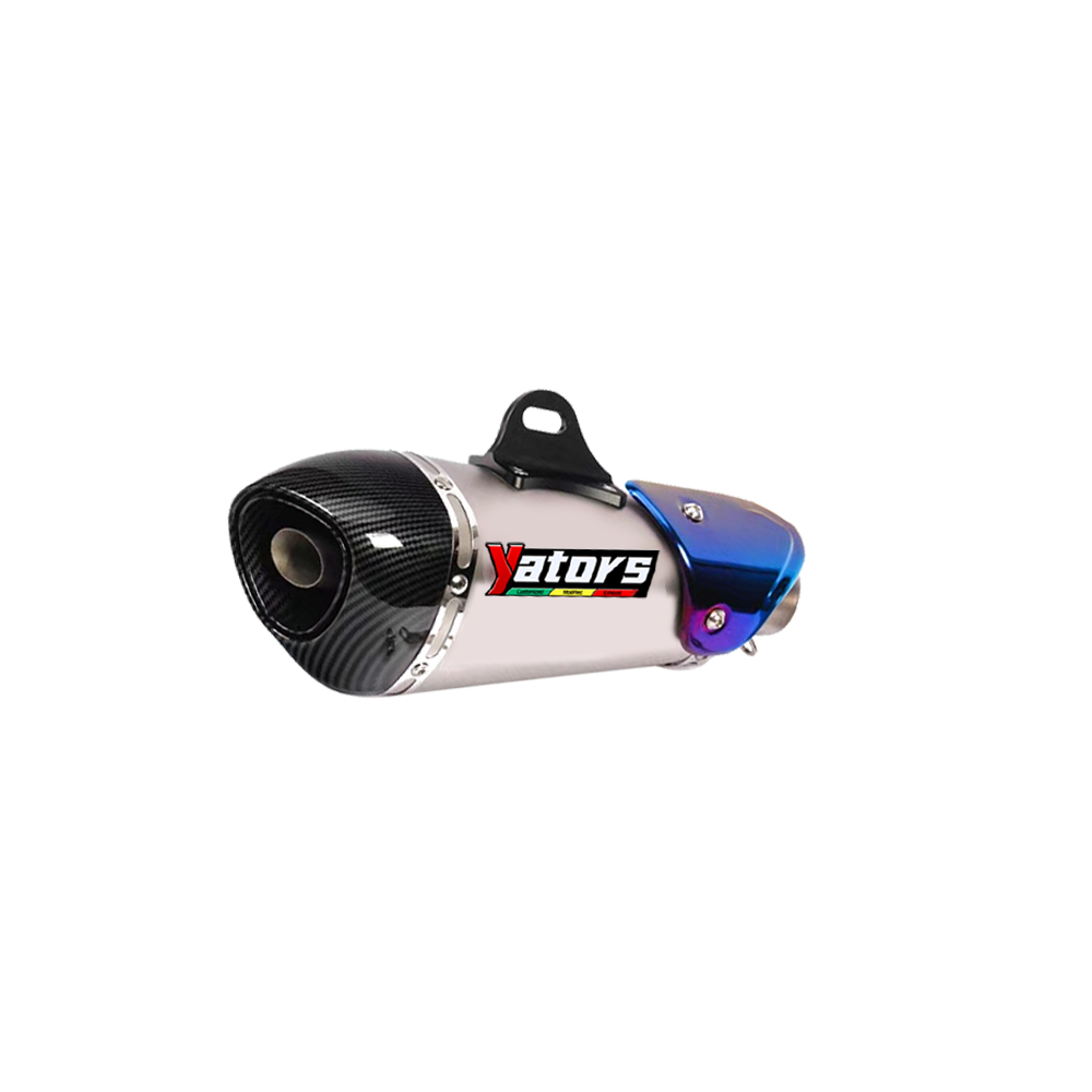 For Kawasaki Ninja ZX4R ZX4RR 2023-2024 Carbon Fiber Muffler Full Exhaust System - Image 2