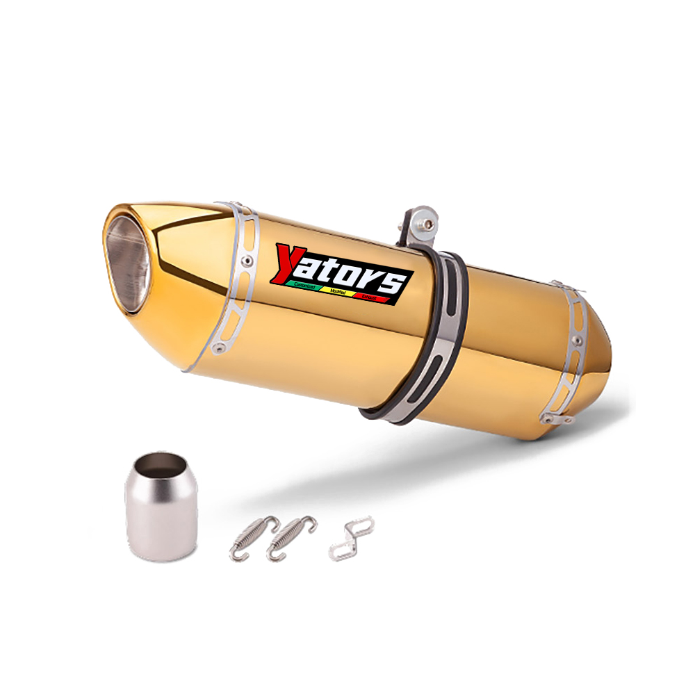 Full Exhaust System Header Link Pipe Muffler Slip On For Kawasaki Z900 2017-2025 - Image 2