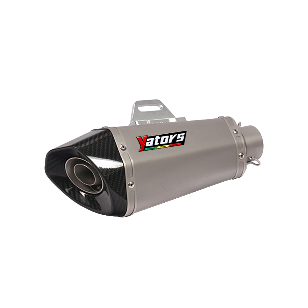 Full Exhaust System Header Link Pipe Muffler For Yamaha MT-09 FZ09 XSR900 14-20 - Image 2