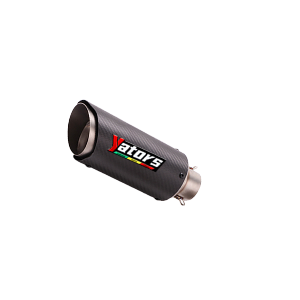 For Suzuki GSX8S GSX8R 2023-2024 Full System Carbon Exhaust Tips Header Mid Pipe - Image 2