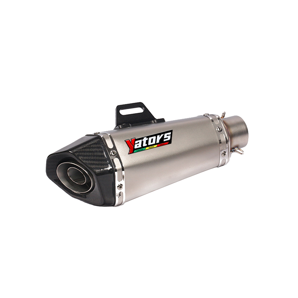 Full Exhaust System Header Link Pipe Muffler For Yamaha MT-09 FZ09 XSR900 14-20 - Image 2