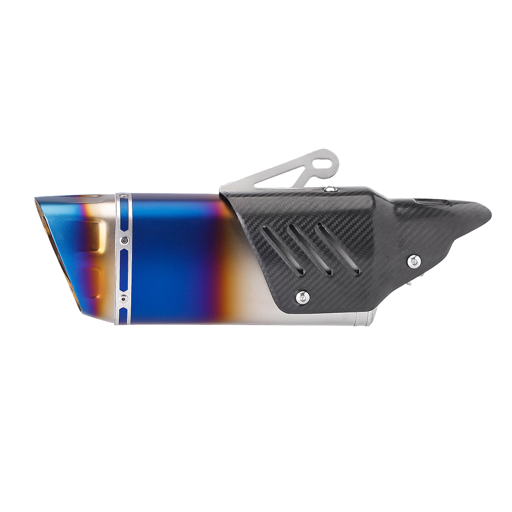 Full System Blue Exhaust Front Pipe Mufflers For Yamaha YZF R7 MT-07 2021-2023 - Image 6