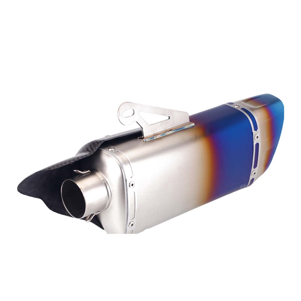 Full System Blue Exhaust Front Pipe Mufflers For Yamaha YZF R7 MT-07 2021-2023 - Image 7