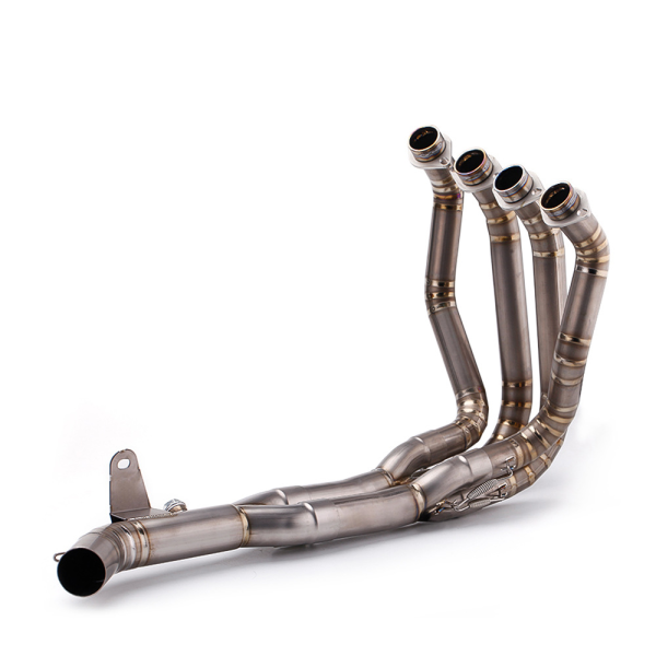 Full Exhaust System Header Link Pipe Muffler Slip On For Kawasaki Z900 2017-2023