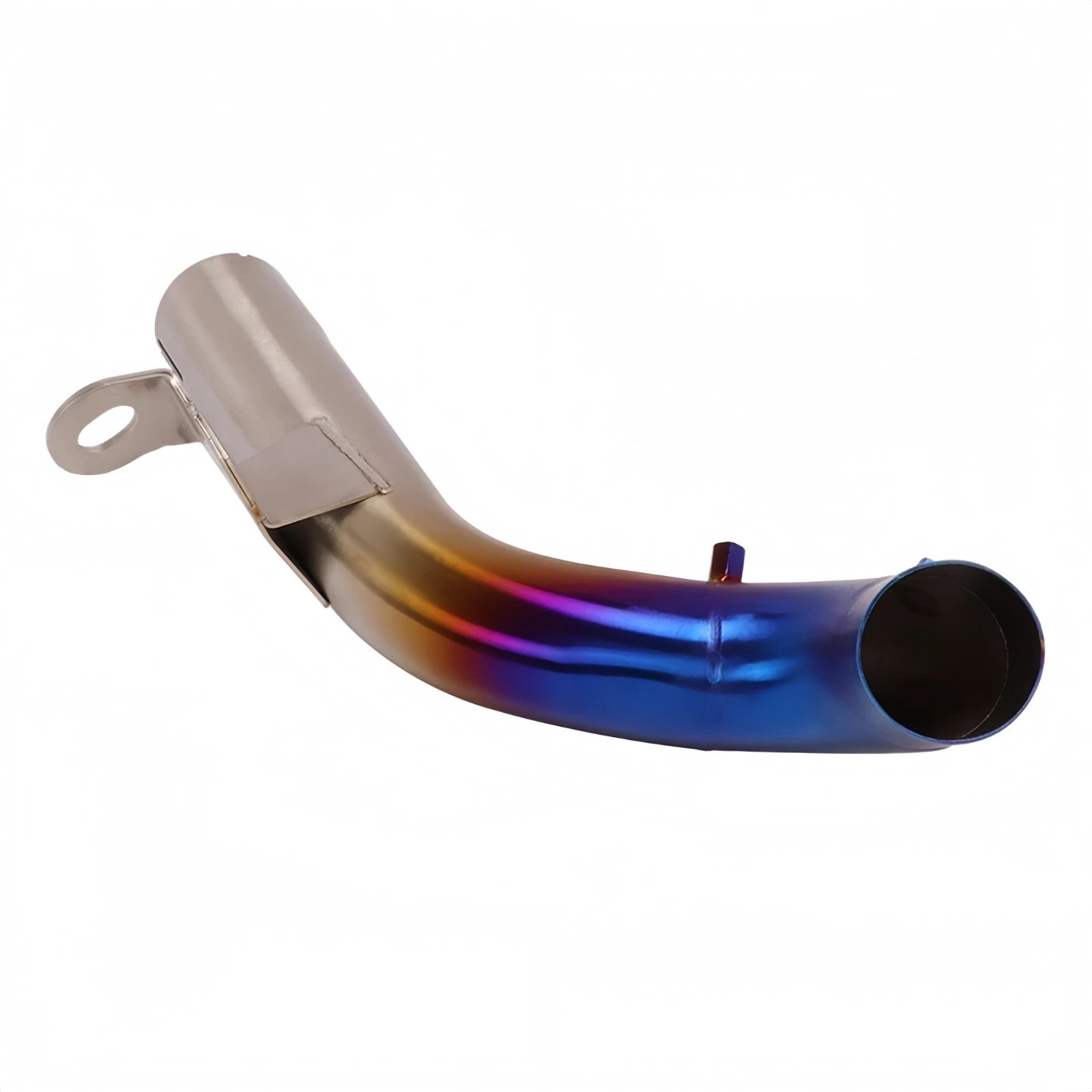 For BMW F850GS F750GS 2018-2024 Modified System Exhaust Mid Link Pipe Blue - Image 2