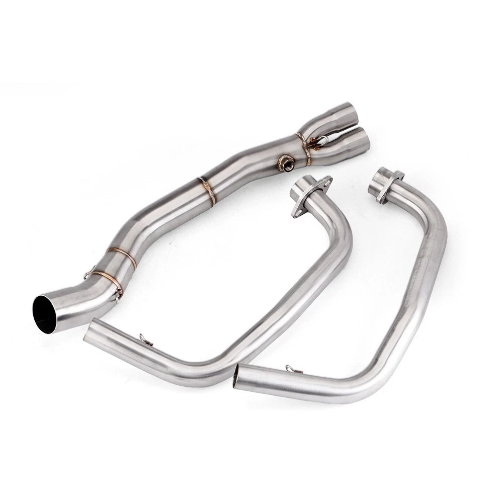 For Yamaha YZF R3 2014-2024 MT-03 Full System Exhaust Front Pipe Blue Muffler - Image 4