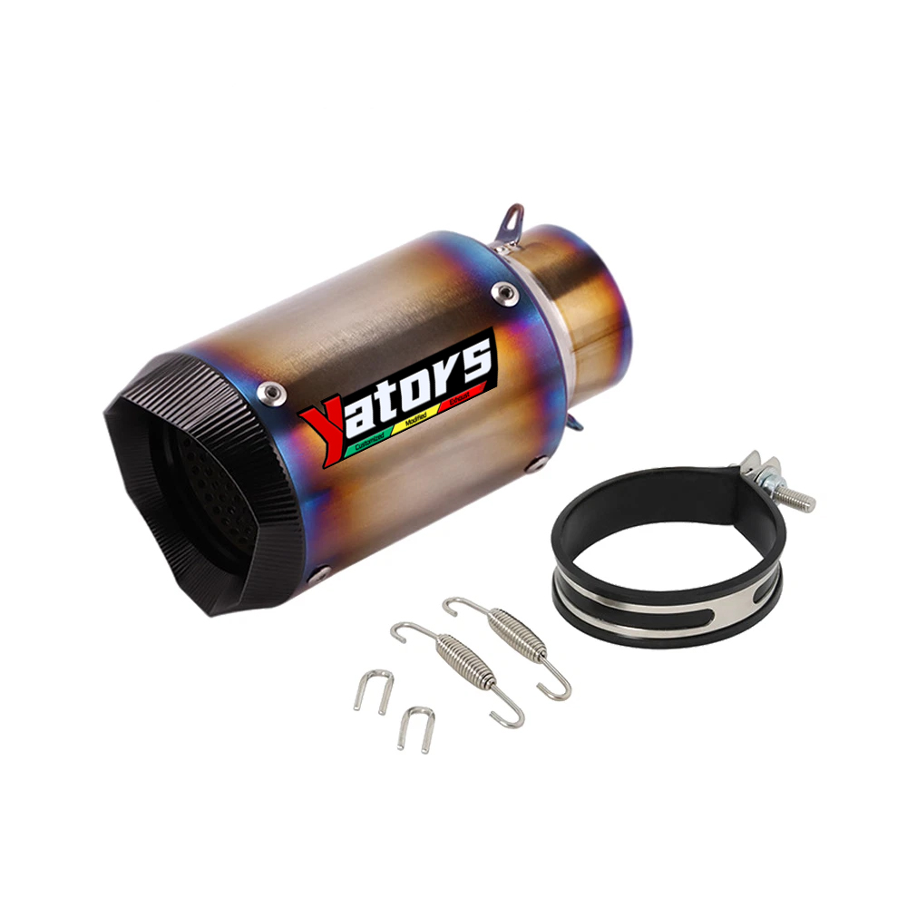 For Yamaha MT09 FZ09 XSR900 2014-2020Full Exhaust System Muffler Link Pipe Tip - Image 2