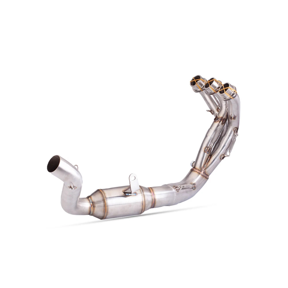 For Yamaha FZ09 MT-09 2021-2023 Full Exhaust System Header Link Pipe Muffler - Image 3