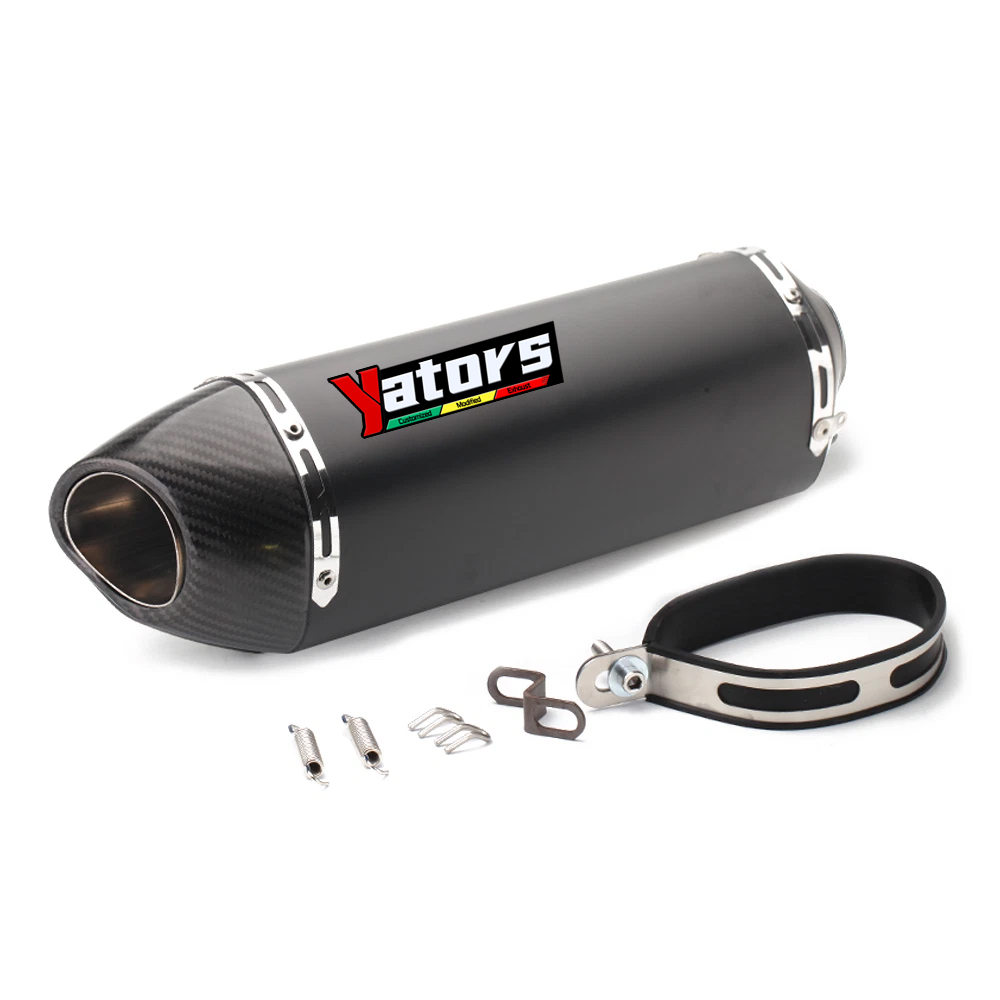 For Yamaha MT09 XSR900 2021-24 Modified System Exhaust Pipe Front Link Pipe 51mm - Image 2