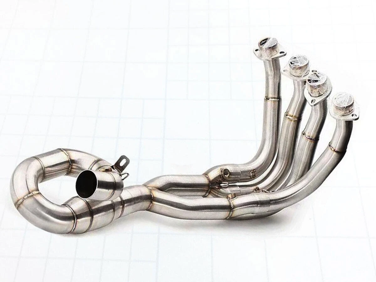 For Yamaha YZF R6 2006-2018 Full Exhaust System Header Front Link Pipe 51mm Tube - Image 2