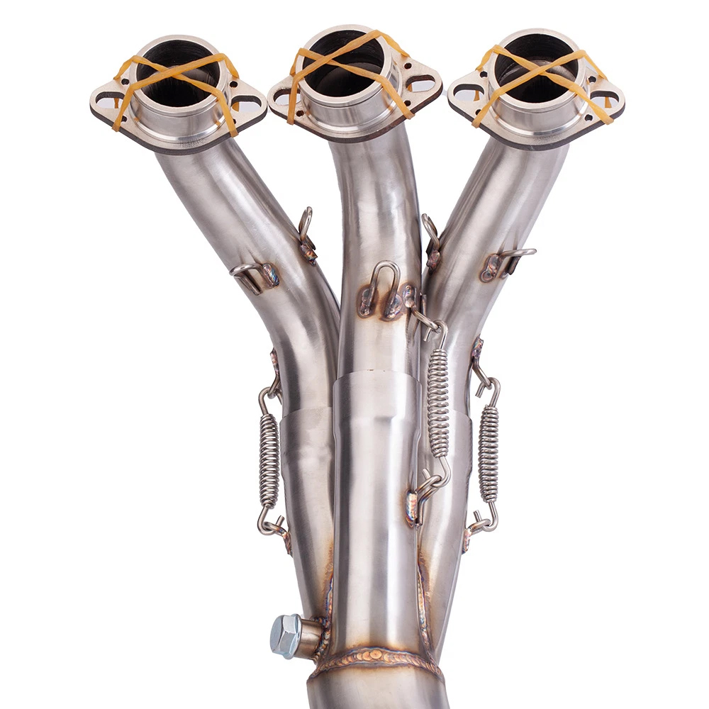 For Yamaha FZ09 MT-09 2021-2023 Full Exhaust System Header Link Pipe Muffler - Image 5
