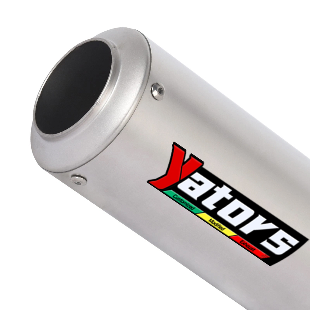 For Yamaha MT-03 YZF R3 R25 Slip Muffler Tips Mid Link Pipe Exhaust System - Image 3
