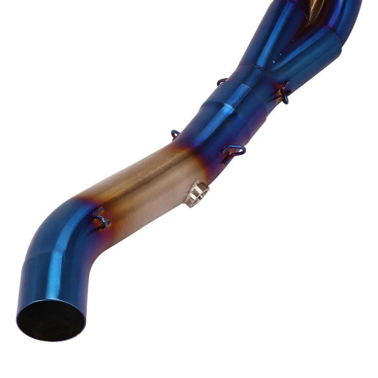 For Yamaha MT09 FZ09 XSR900 2014-2020Full Exhaust System Muffler Link Pipe Tip - Image 4