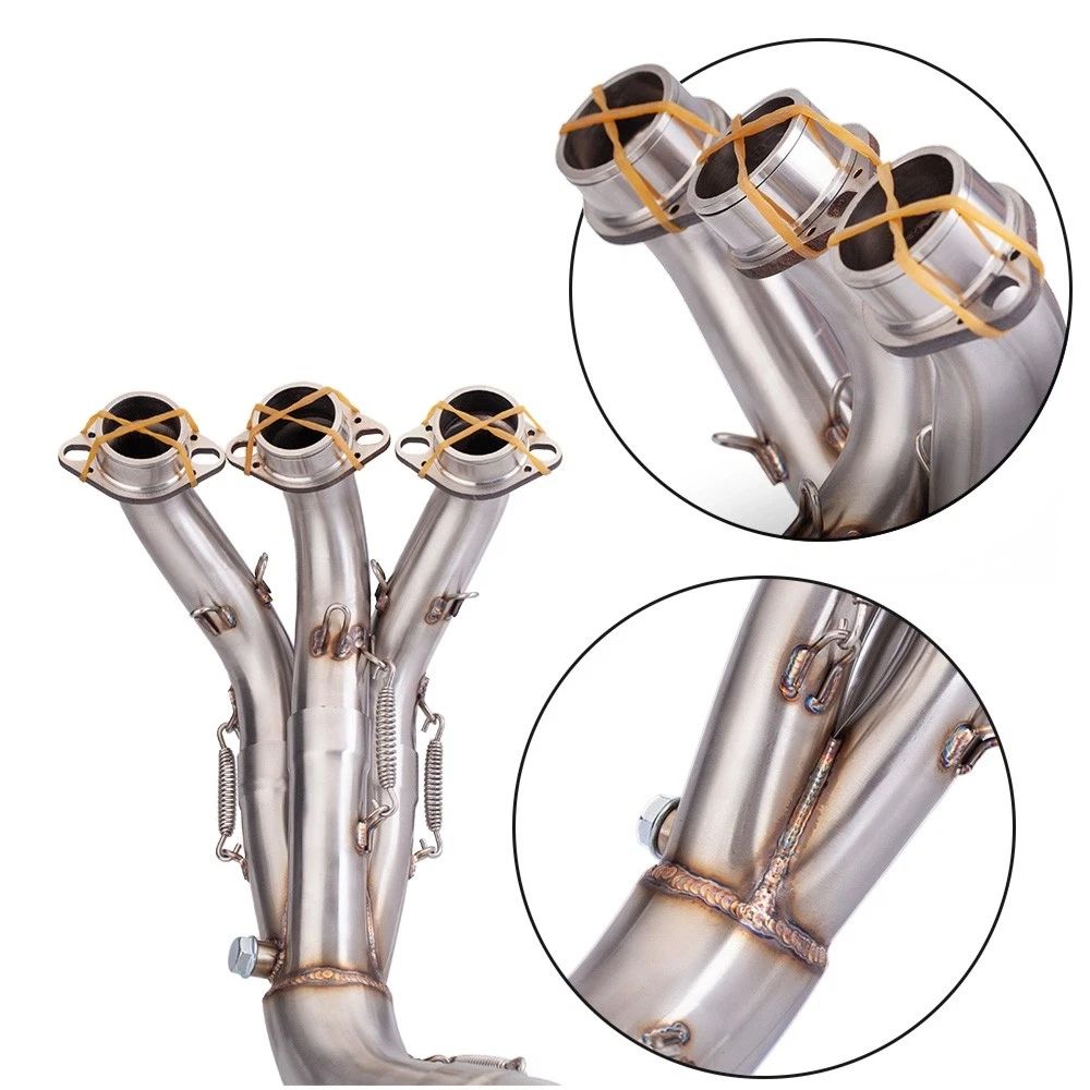 For Yamaha XSR900 MT-09 2021-2024 Full System Muffler Exhaust Header Pipe - Image 4