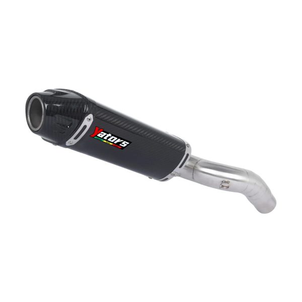 For Kawasaki Ninja ZX6R ZX636 2004-2008 Slip on Muffler Exhaust Link Pipe