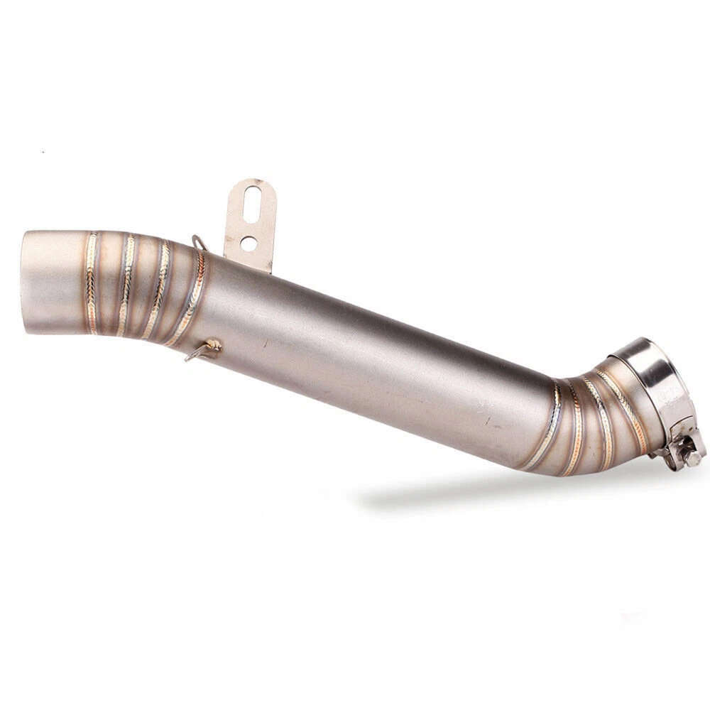 For Aprilia RSV4 2009-2014 Exhaust Tips Mid Tail Muffler Pipe Slip on System - Image 3