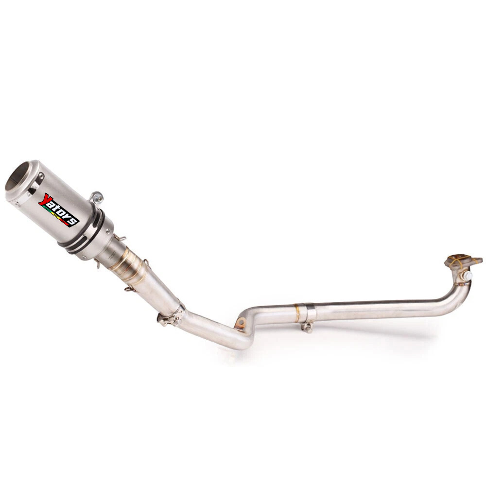 For Honda NC750X NC700S 2012-21 Full System Exhaust Tips Muffler Front Link Pipe