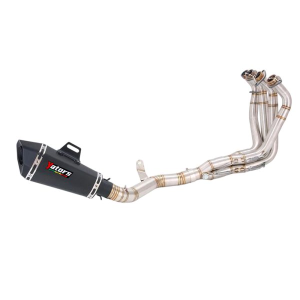 For Kawasaki Z900 Ninja 900 2017-2024 Exhaust System Header Pipe Muffler Slip On