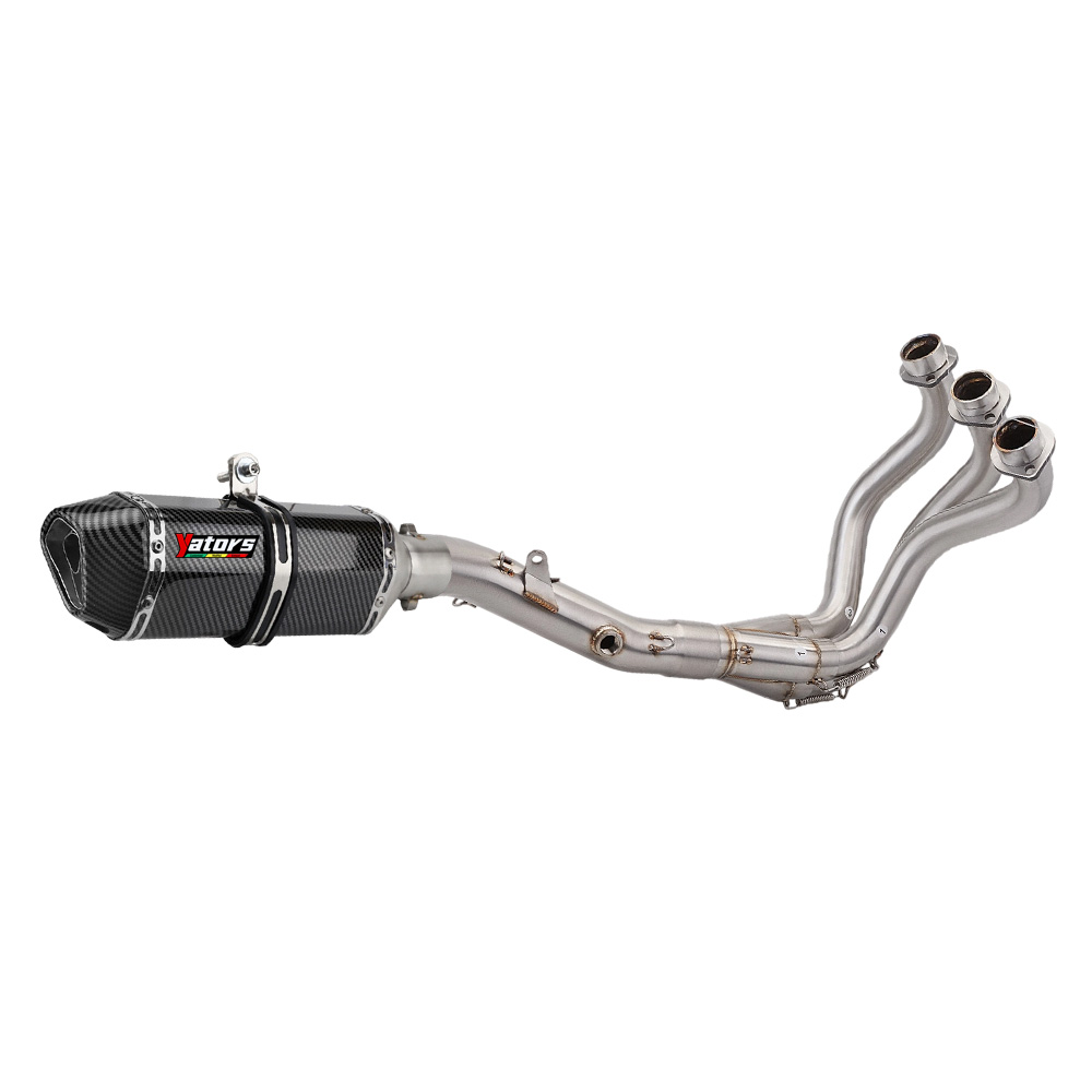 For Yamaha MT-09 FZ09 FJ09 XSR 900 14-20 Exhaust Pipe With Header Pipe Muffler