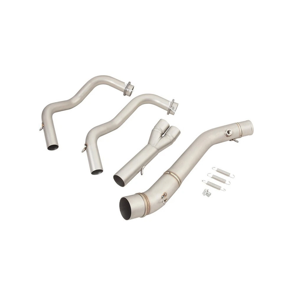 For Yamaha YZF R3 2015-2024 MT-03 Full System Exhaust Header Pipe Black Muffler - Image 5