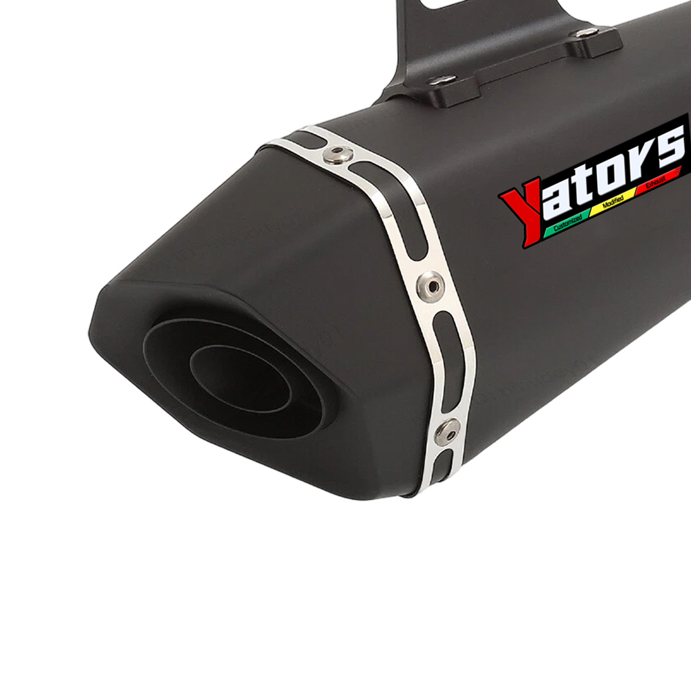 For Kawasaki Z900 Ninja 900 2017-2024 Exhaust System Header Pipe Muffler Slip On - Image 3
