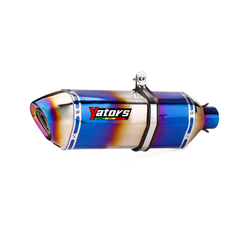 For BMW F900R F900XR 2020-2023 Exhaust Tips Mid Tail Muffler Pipe Slip on System - Image 3