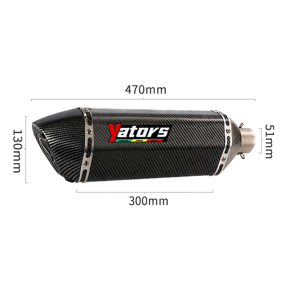 For BMW F800GS F700GS F650GS Left Exhaust Muffler Mid Pipe 51MM System Tip F800R - Image 3