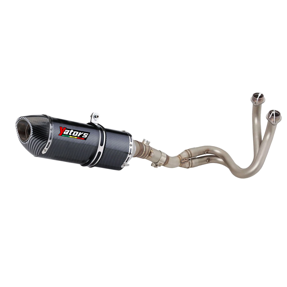 Full System Exhaust Header Link Pipe Slip For Kawasaki Versys 650 2017-2019