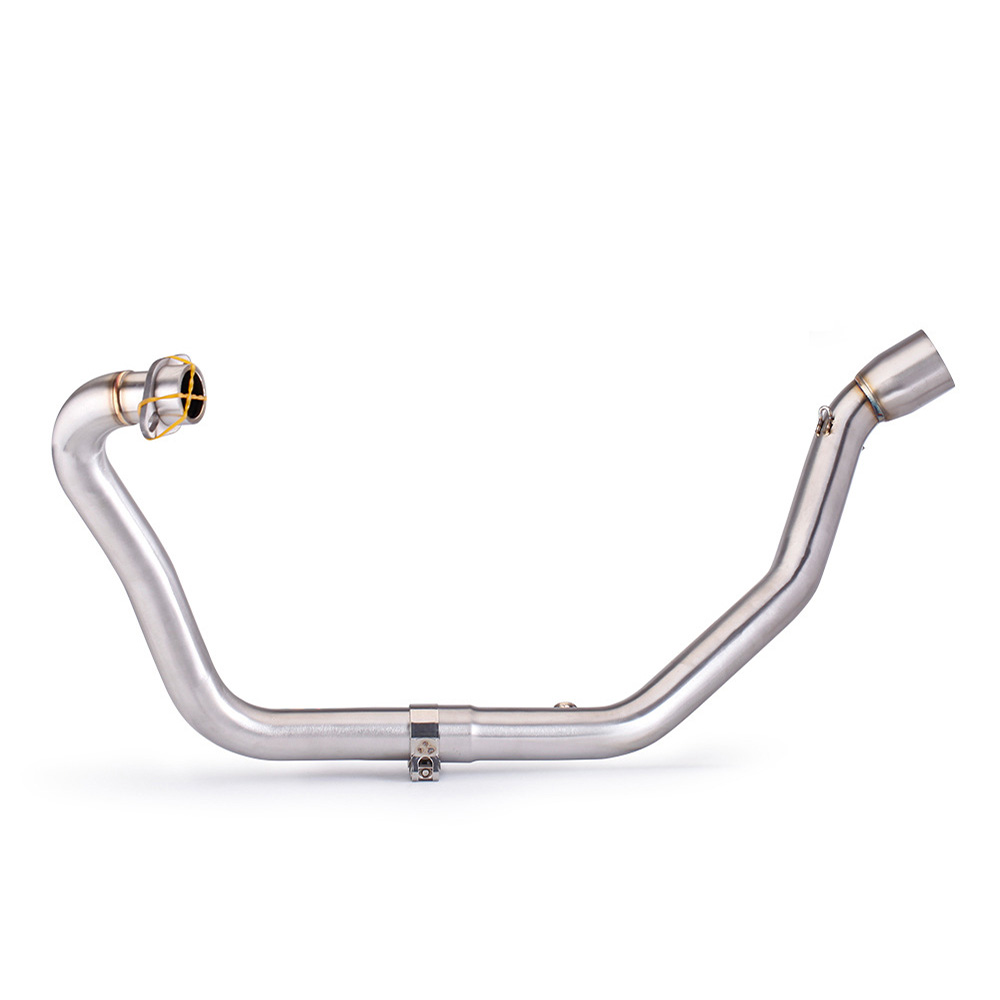 Slip-on For Suzuki SF250 Gixxer 250 Full System Exhaust Front Link Pipe Muffler - Image 5