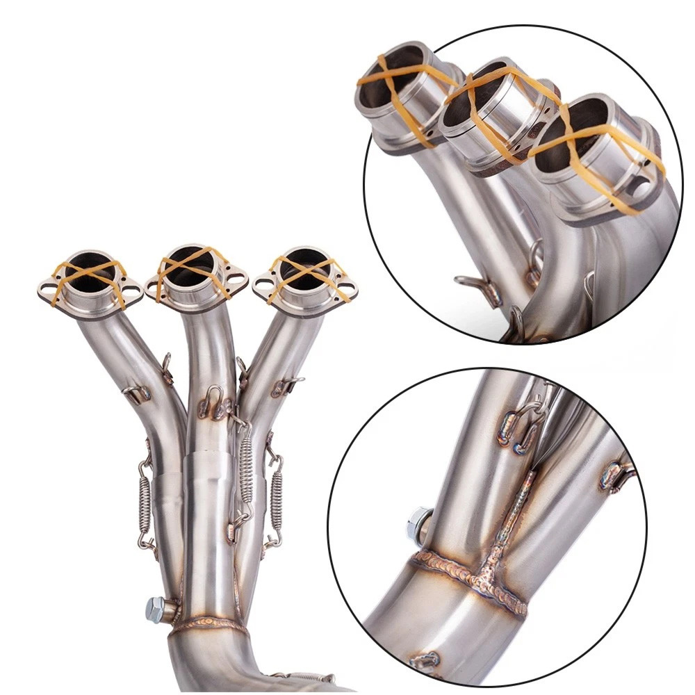 For Yamaha XSR900 MT-09 2021-2024 Whole System Exhaust Header Pipe Muffler Tips - Image 4