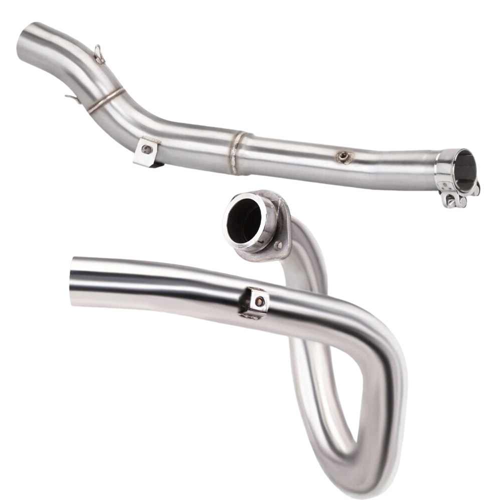 For Suzuki DRZ400SM DRZ400S 2000-2023 Exhaust Tips 450mm Header Link Pipe System - Image 6