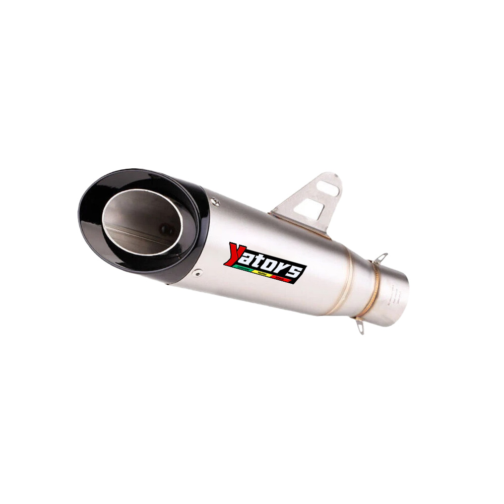 Full Exhaust System Manifold Link Pipe Mufflers For Yamaha MT09 FZ09 FJ09 XSR900 - Image 2