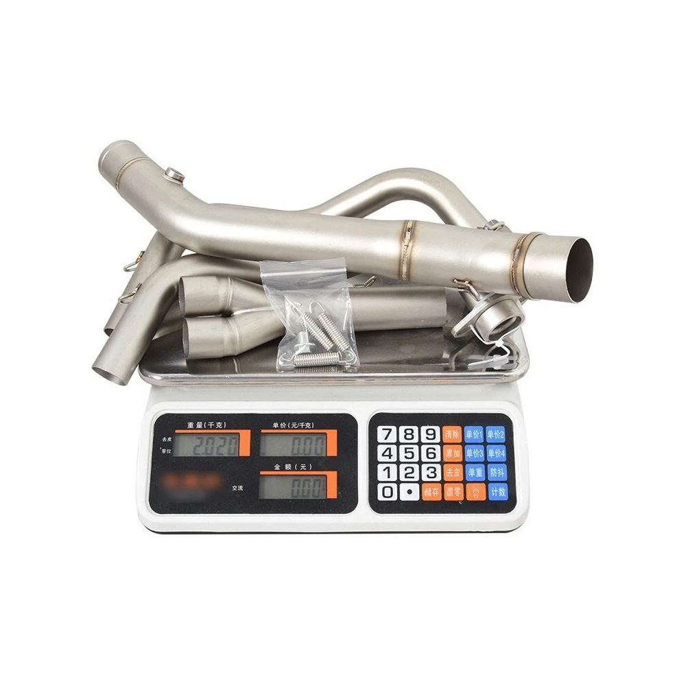 For Yamaha YZF R3 2015-2024 MT-03 Full System Exhaust Header Pipe Black Muffler - Image 3