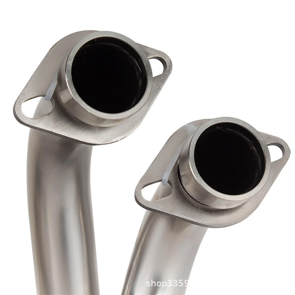For Kawasaki Ninja 650 Z650 17-19 Full System Exhaust Tips Blue Header Pipe - Image 6