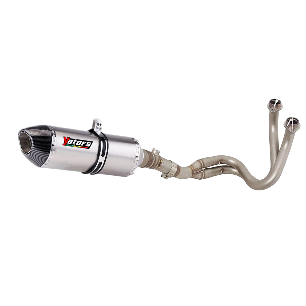 Full System Exhaust Header Link Pipe Slip For Kawasaki Versys 650 2017-2019