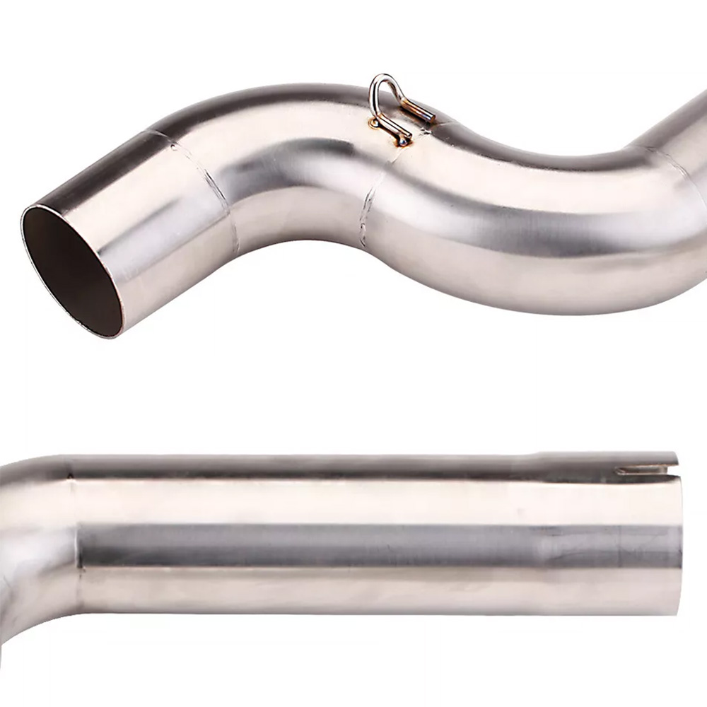 For BMW F900R F900XR 2020-2023 Exhaust Tips Mid Tail Muffler Pipe Slip on System - Image 2
