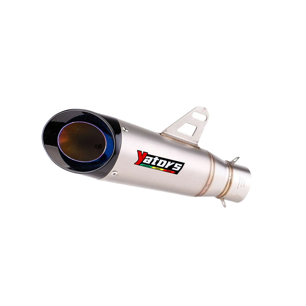 Full Exhaust System Manifold Link Pipe Mufflers For Yamaha MT09 FZ09 FJ09 XSR900 - Image 5