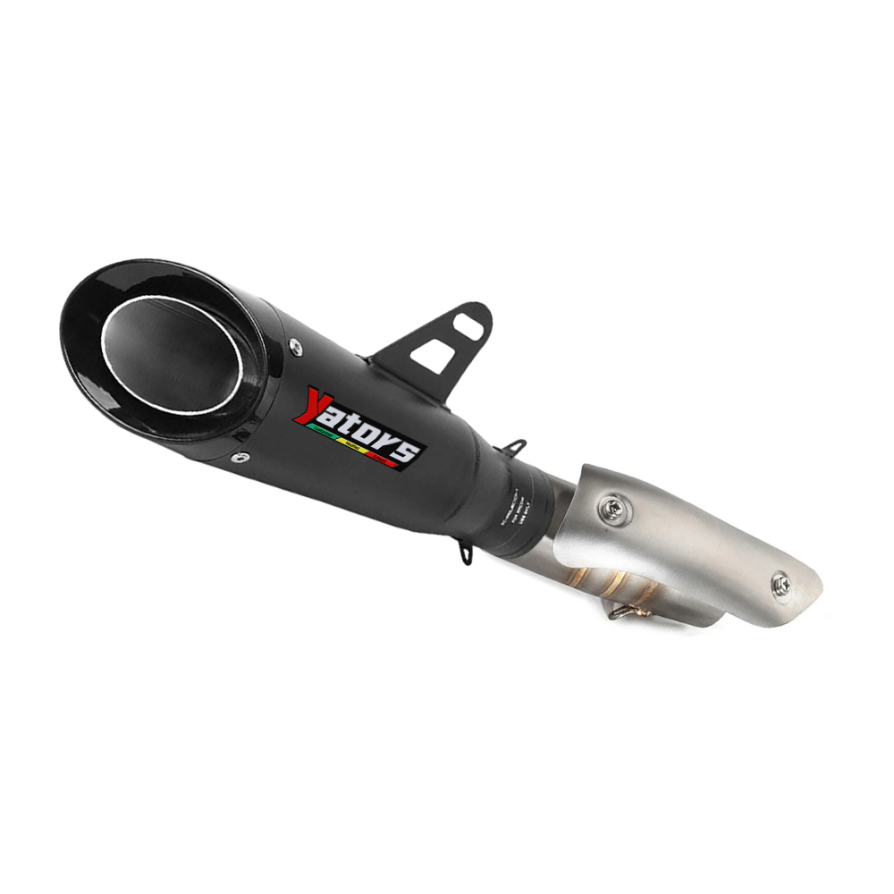 Exhaust Muffler Tips Mid Link Pipe System For Suzuki GSXR1000 2012-2024 Exhaust Systems Exhausts Pipes