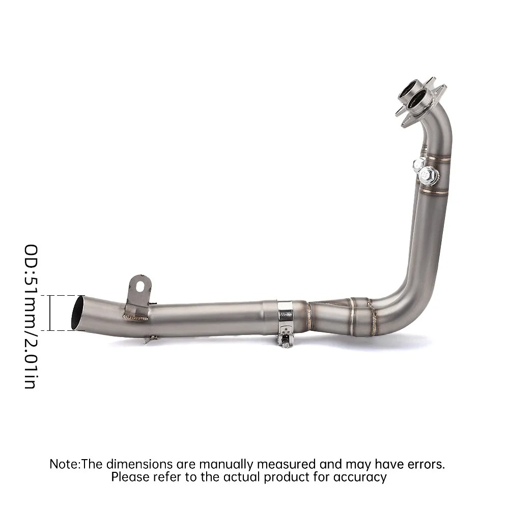 Motorcycle Exhaust System Slip-On Muffler Link Pipe For CF-Moto 450SR 450SR-S Exhaust Systems Exhausts Pipes - Image 3
