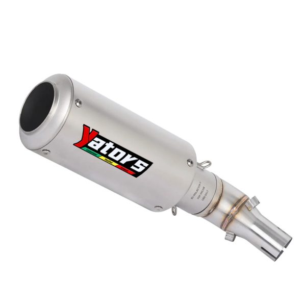 For Yamaha MT-03 YZF R3 R25 Slip Muffler Tips Mid Link Pipe Exhaust System Exhausts Pipes