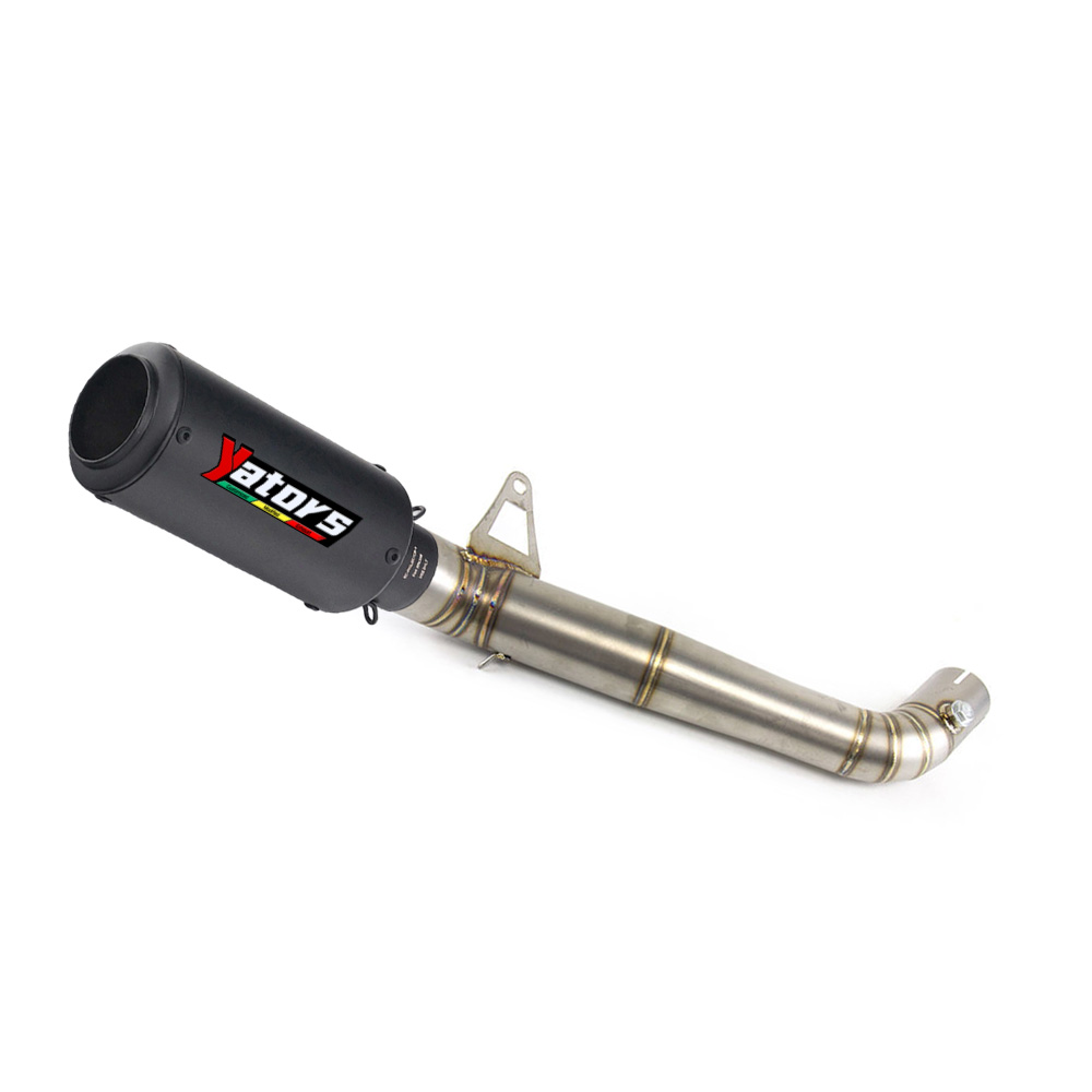 Slip on for Honda CBR1000RR 2008-2016 Exhaust System Mid Link Pipe Muffler Tips Exhausts Pipes