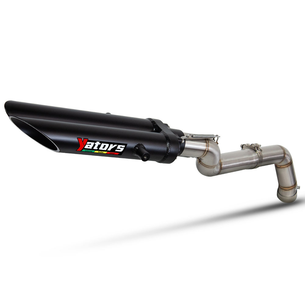 Slip-on Exhaust Modify Middle Pipe Muffler with DB Killer – Escape Racing Kit for Honda CBR600RR F5 (2005-2020) - Image 2