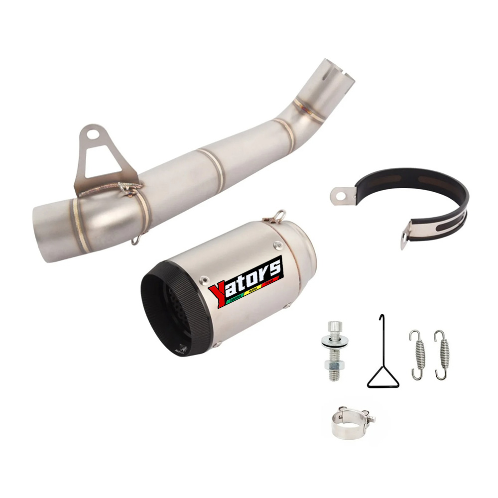 For Honda CBR1000 CBR1000RR 2008-2016 Exhaust Tips Muffler Mid Link Pipe System Exhaust Systems Exhausts Pipes - Image 6