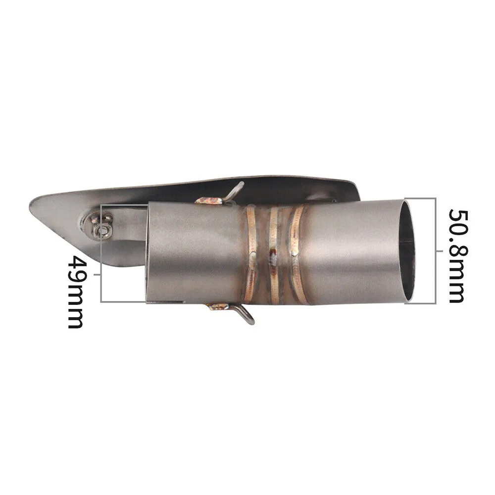Exhaust Muffler Tips Mid Link Pipe System For Suzuki GSXR1000 2012-2024 Exhaust Systems Exhausts Pipes - Image 3