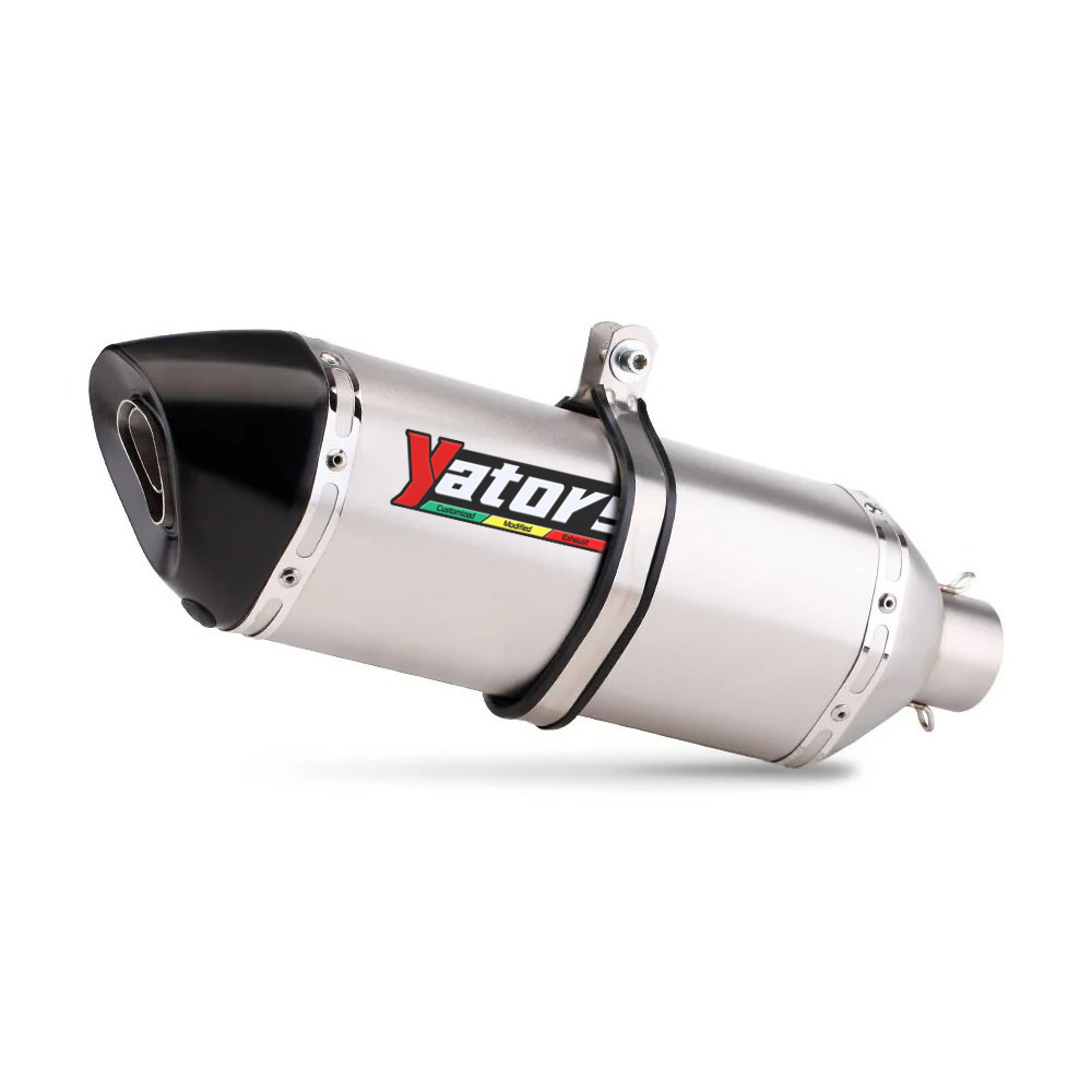 Slip for Yamaha FZ1 2006-2015 Exhaust Tips 470mm Mid Link Pipe Modified System Exhaust Systems Exhausts Pipes - Image 4