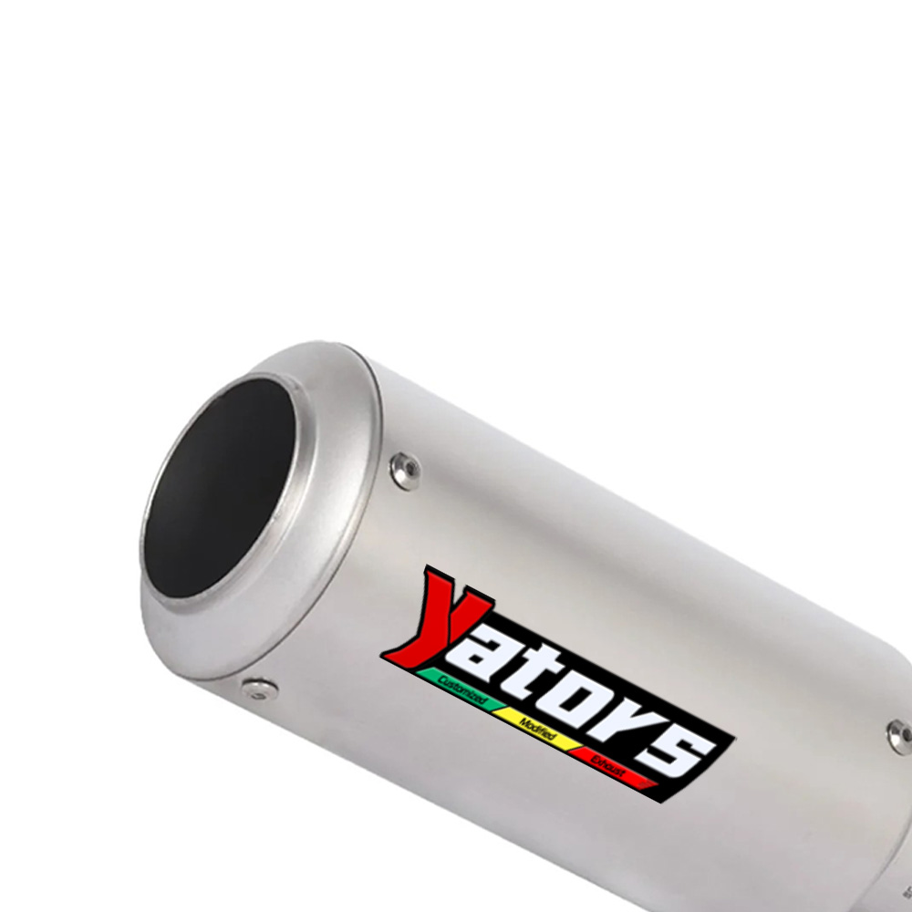 For Yamaha MT-03 YZF R3 R25 Slip Muffler Tips Mid Link Pipe Exhaust System Exhausts Pipes - Image 4